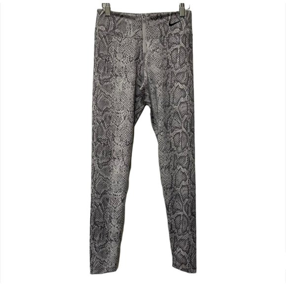 Nike Snakeskin Zip Leggings - Picture 2 of 5